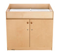 Childcraft Changing Table with Locking Doors, 40 x 20-3/4 x 36 Inches