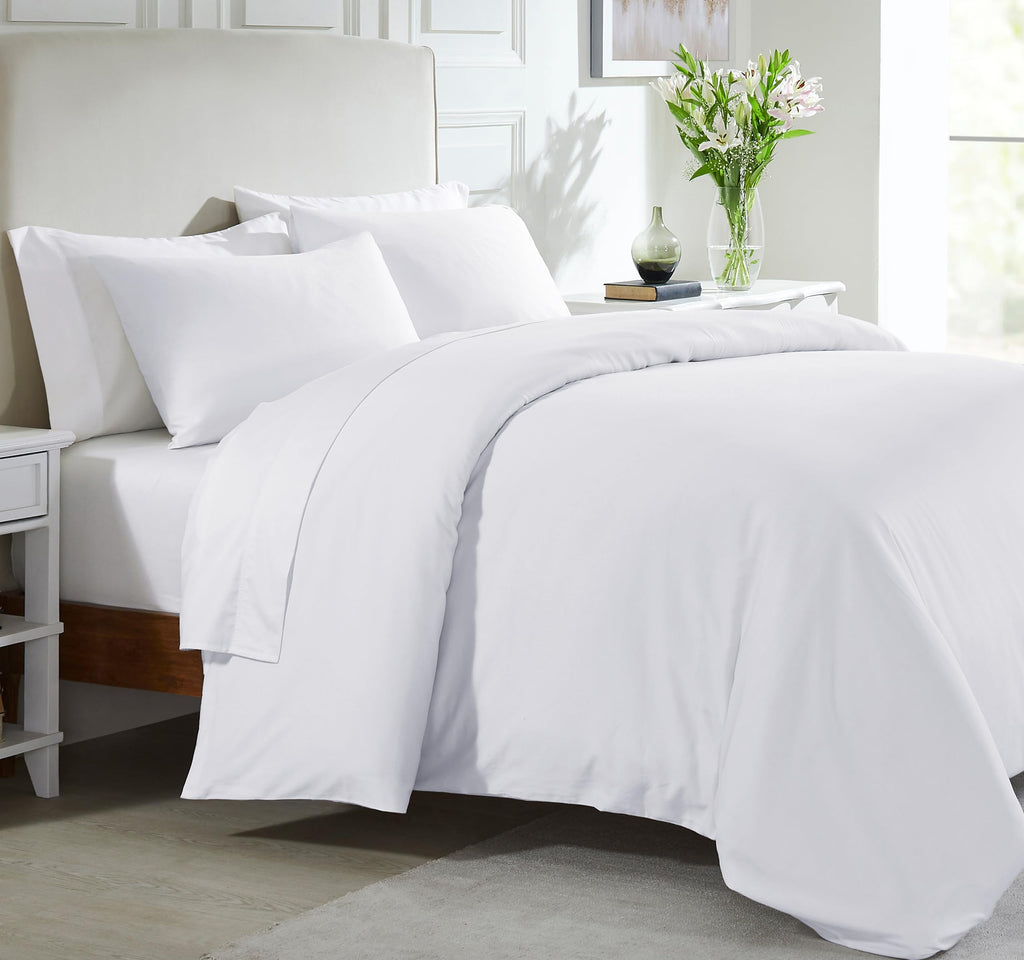 California Design Den 3-Pc 100% Cotton Duvet Cover Set Oversized King, 400 Thread Count Cool Bedding Set, Premium Smooth Sateen