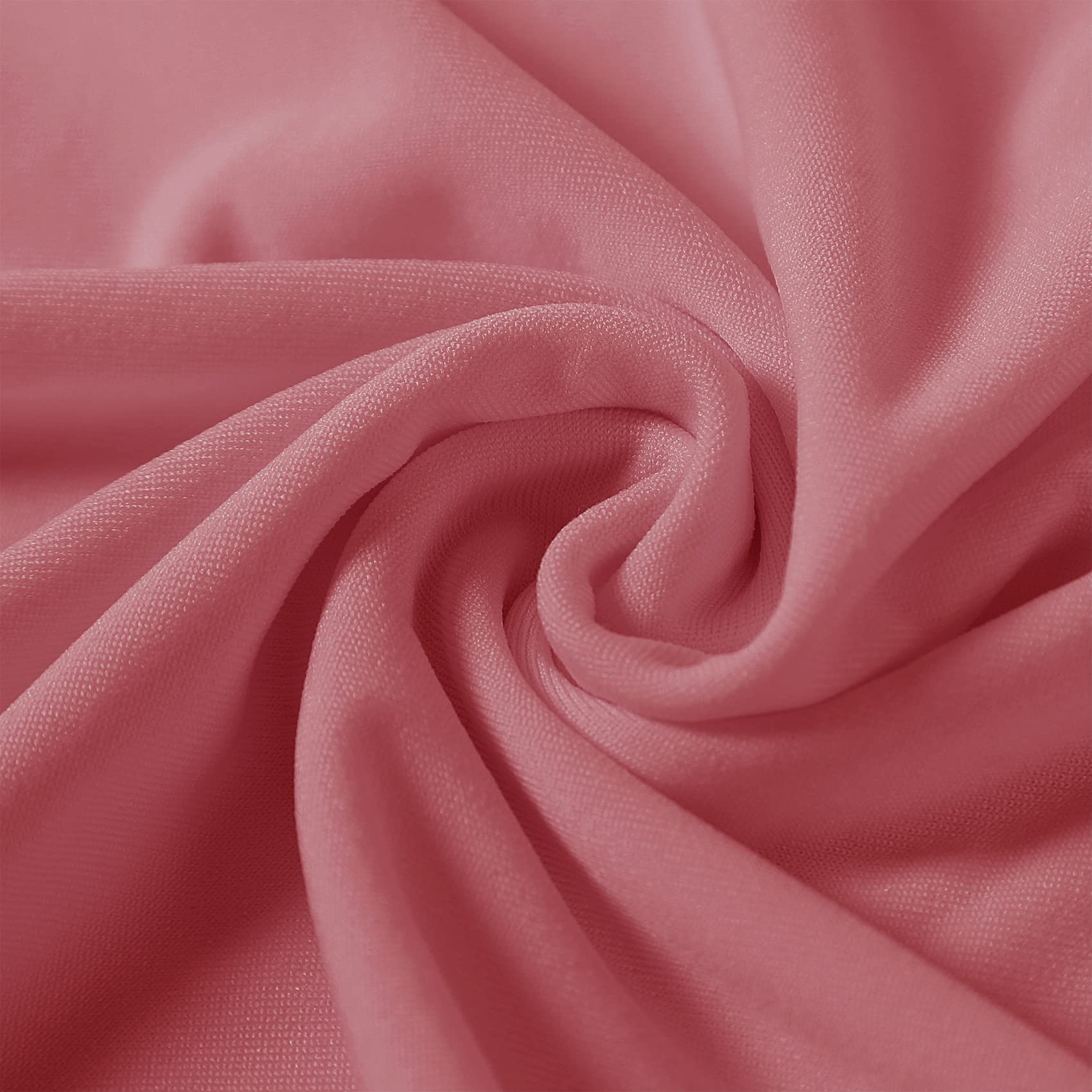 Algaiety Spandex Chair Cover,25Pcs,Chair Covers,Living Room Chair Covers,Removable Chair Cover Washable Protector Stretch Chair Cover For Party, Banquet,Wedding Event,Hotel(Dusty Pink)