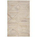 Rizzy Home Alora Decor Makalu 8' X 10' Geometric/Solid Tan/Natural Hand-Tufted Area Rug