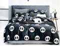 Riftree Microfibre Glace Cotton Digital Print Single Bed Reversible Ac Comforter Living Room/Kids Room (60 X 90 Inches)  Pan Bl