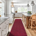 Gotohipi Runner Rug 4'x27'Indoor Outdoor Utility Carpet,Area Rugs with Non Slip Rubber Backing for Hallway Kitchen Entryway Balc