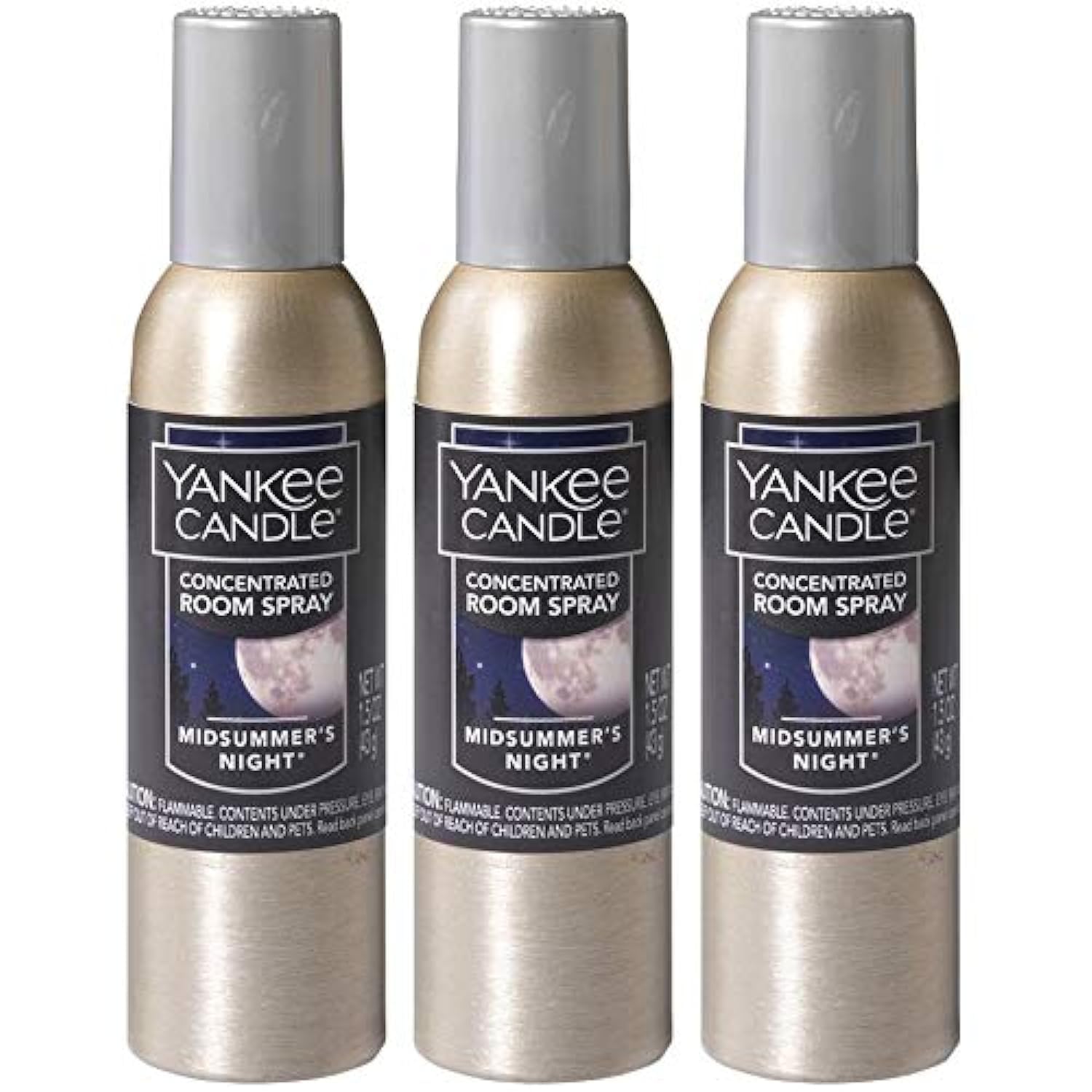 Yankee Candle Concentrated Room Spray 3PACK (MidSummers Night)