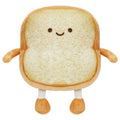Pacreck Toast Bread Plush Pillow Toy Bread Doll Funny Cute Food Plushies Stuffed Animal Soft Birthday Party Xmas Gifts 12In