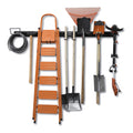 Wallmaster 15 PCS Tool Storage Rack, Garage Storage Wall Mount Organizer Garden Tool Heavy Duty Racks Broom Holder Hooks Hangers