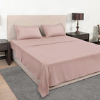 Mejoroom California King Size Sheet Set - Soft Microfiber Bed Sheets,Deep Pocket Fitted Sheet, Breathable, Wrinkle & Fade Resist