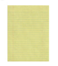 School Smart Composition Paper, Red Margin, 8 X 10-1/2 Inches, Yellow, 500 Sheets