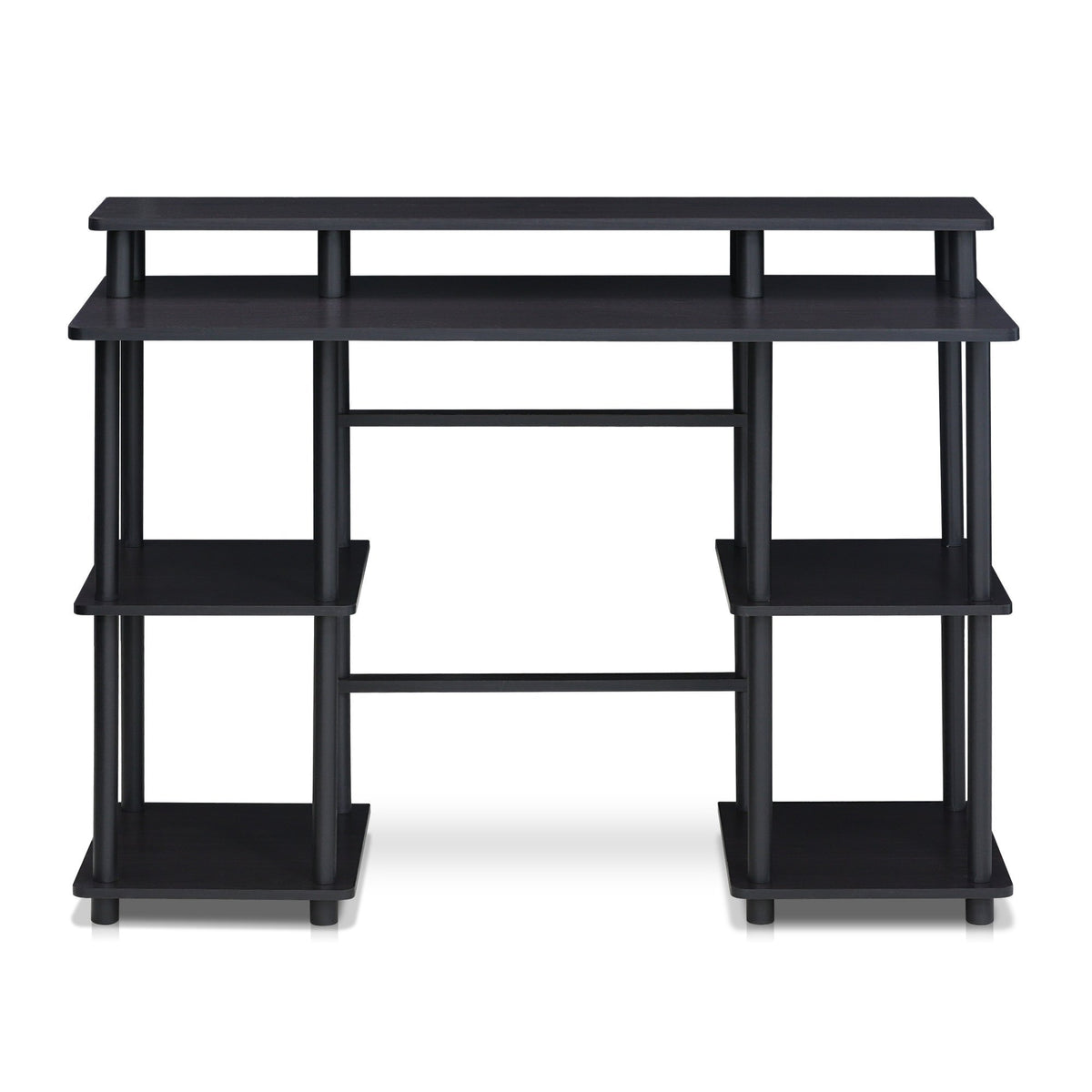 FURINNO Turn-N-Tube computer Desk, Espresso