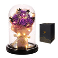Valentines Day Gifts for Her,Beauty and the Beast Rose Gifts,Valentines Day Roses Gifts for Girlfriend Wife,Bright and Warm Rose