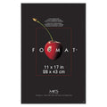 MCS Format Frame, Black, 11 x 17 in, Single