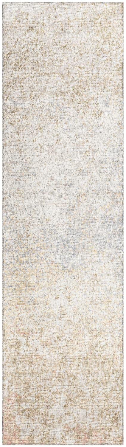 Addison Rugs Rylee Ary33 Beige Washable 2'3" X 7'6" Indoor Outdoor Runner Rug, Easy Clean, Machine Washable, Non Shedding, Bedroom, Entry, Living Room, Dining Room, Kitchen, Patio Rug