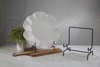 Tripar Small Black Metal Display Stand Easel For Bowl And Platters, Cookbooks, Pictures, Deep Dishes