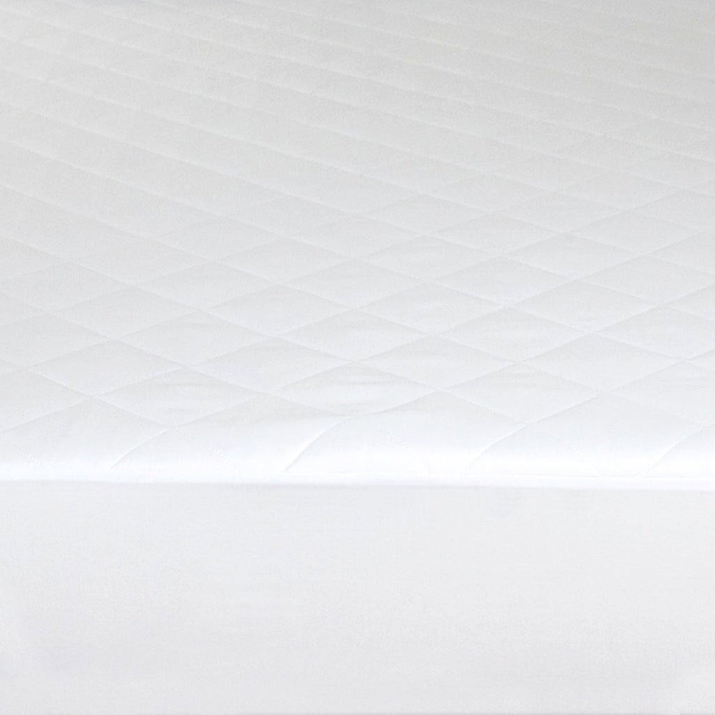 Furinno Angeland Quilted Mattress Pad, Twin, White