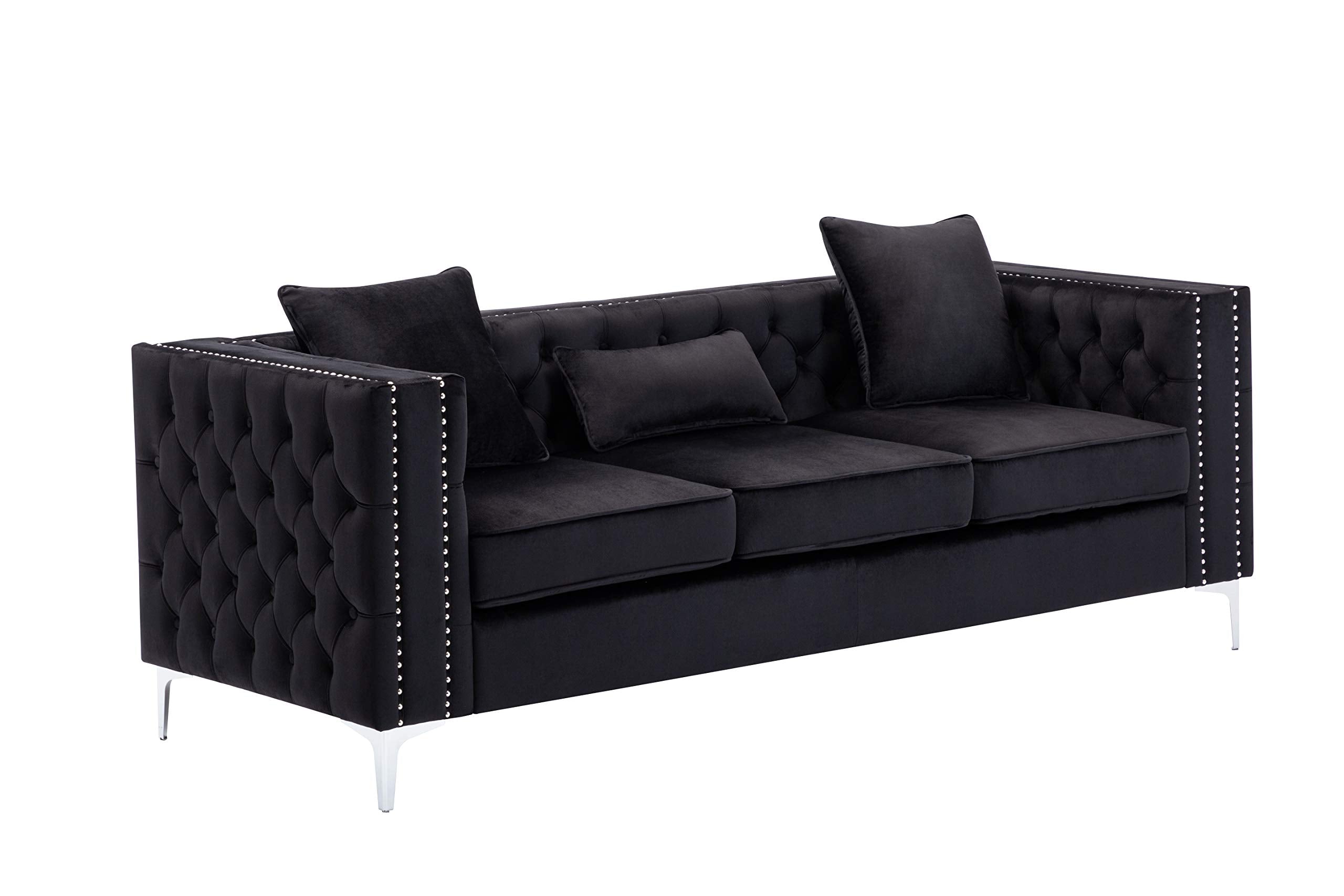 Lilola Home LHF-89714-S Sofabed, Black