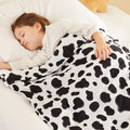 HOSUKKO Weighted Blanket - 3 lbs Cow Pattern Heavy Blanket - Breathable Blanket(36 * 48 inches, 3 lbs)