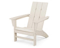 Polywood Ad420Sa Modern Adirondack Chair, Sand