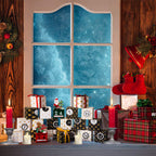 Kesoto Empty Advent Calendar Boxes, 24 Printed Cardboard Diy Advent Calendar For Making And Filling, Black And White