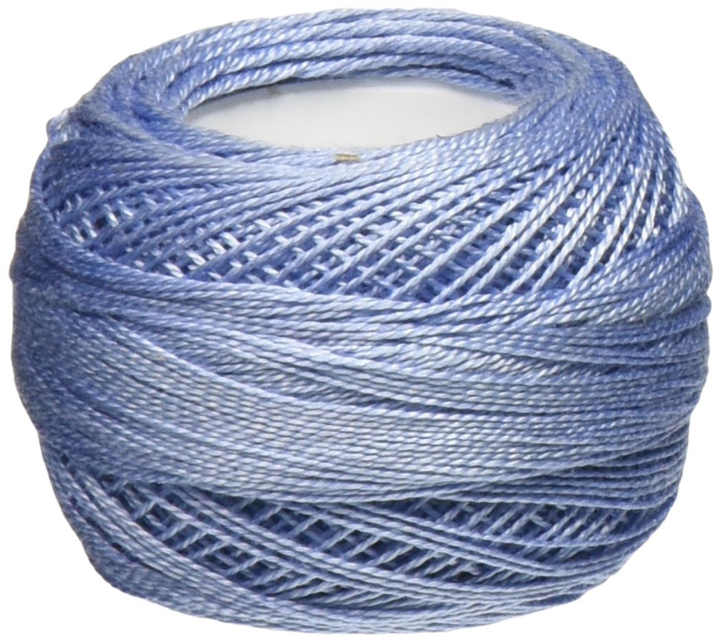DMC 116 12-794 Pearl Cotton Thread Balls, Light Cornflower Blue, Size 12