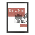 MCS STUDIO GALLERY 2 FRAME 16X24 BLACK WOODGRAIN
