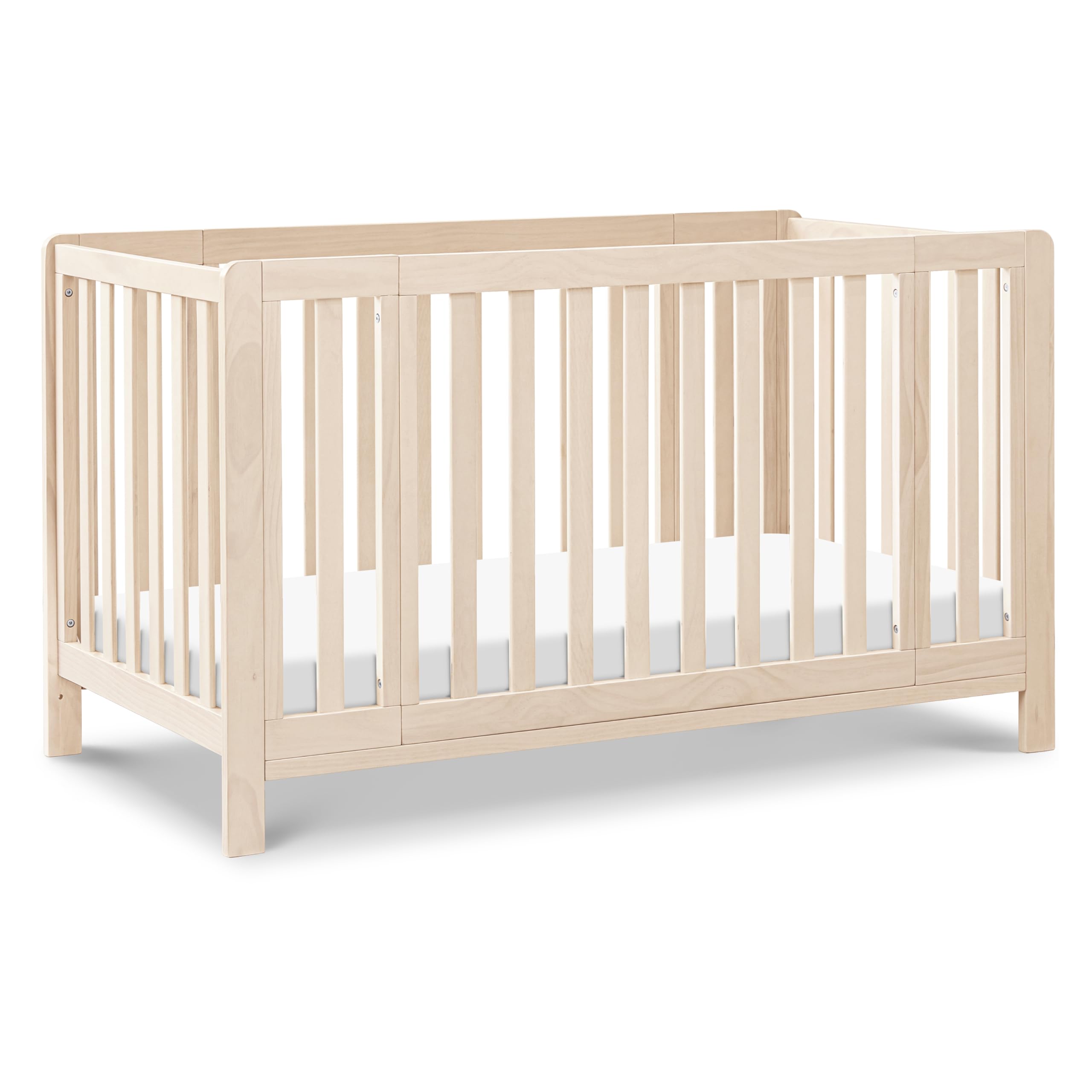 Carters by Davinci Colby Grow 6-in-1 Convertible Crib - Portable Bassinet to Full-Size Baby Crib w/Removable Wheels, Toddler Be