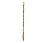 Creative Co-Op 70'' Natural Driftwood Garland,Brown