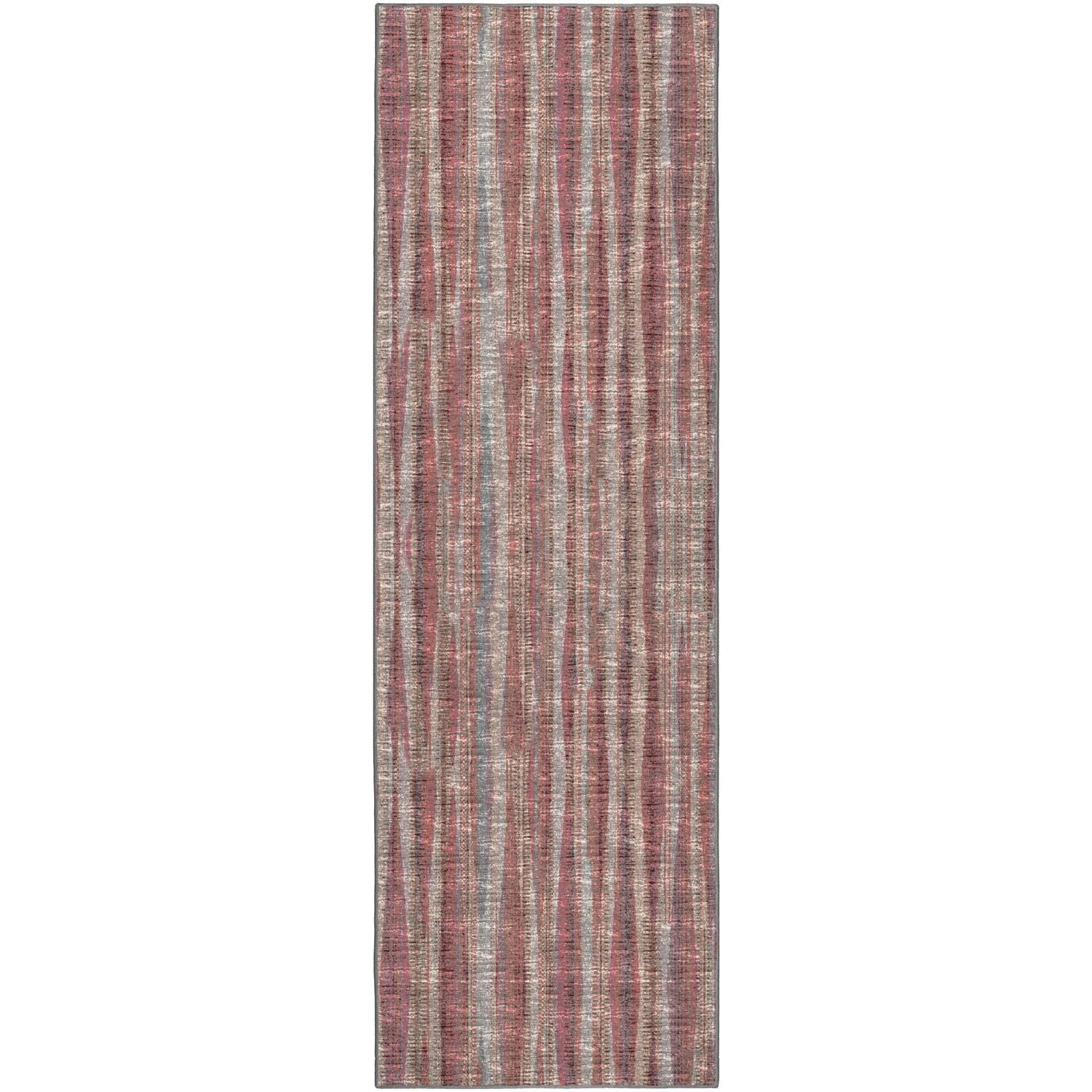 Amador Aa1 Pink Transitional Rug Runner 2' 6" X 10'
