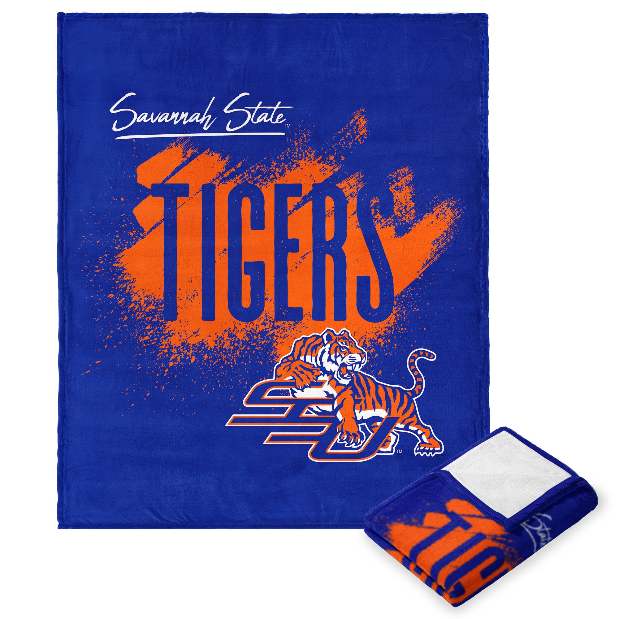 Ncaa Savannah State Tradition Silk Touch Throw Blanket 50X60 Inches