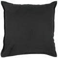 Rizzy Home T3427C Decorative Pillow, 20" x 20", Black