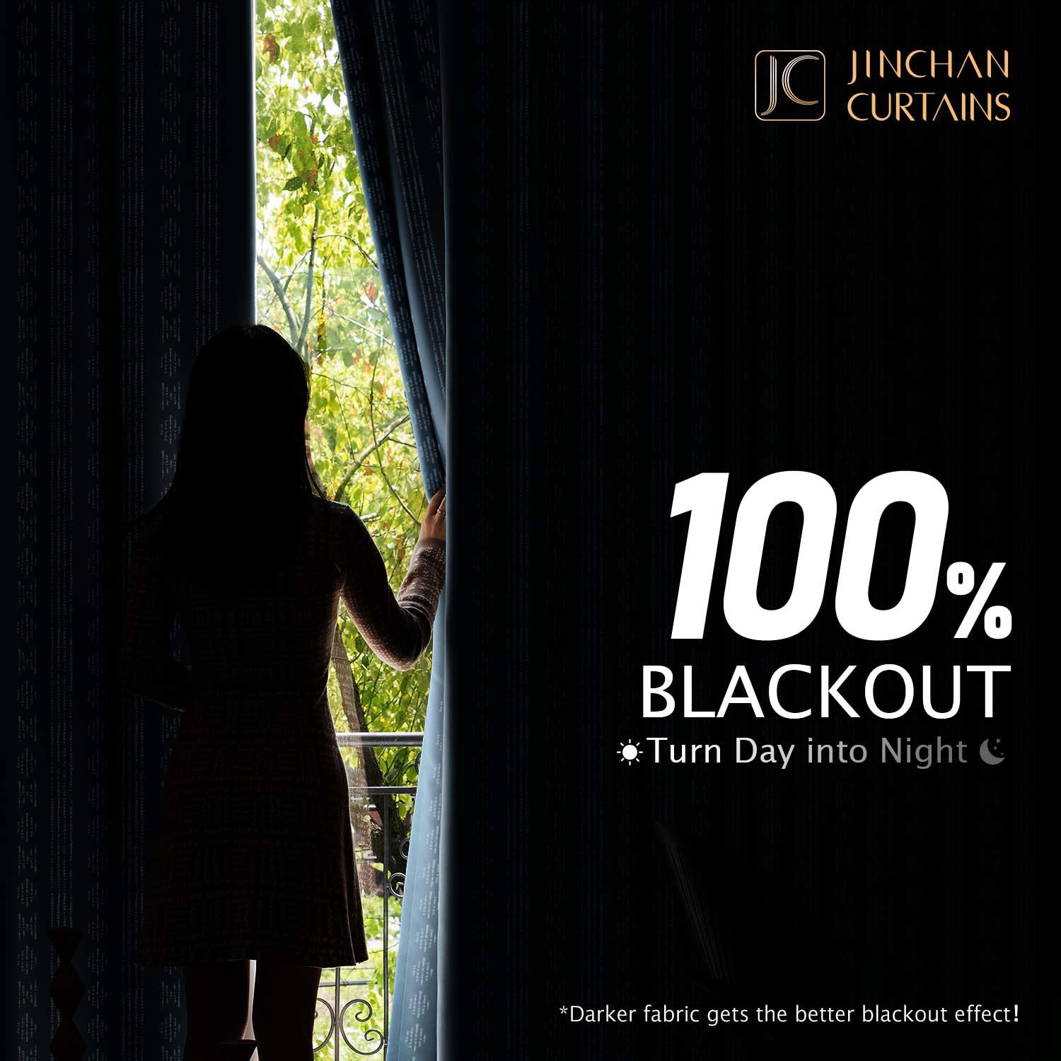Jinchan 100% Blackout Boho Curtains 96 Inch Length For Bedroom White On Blue Geometric Printed Grommet Top Room Darkening Thermal Insulated Window Drapes 2 Panels