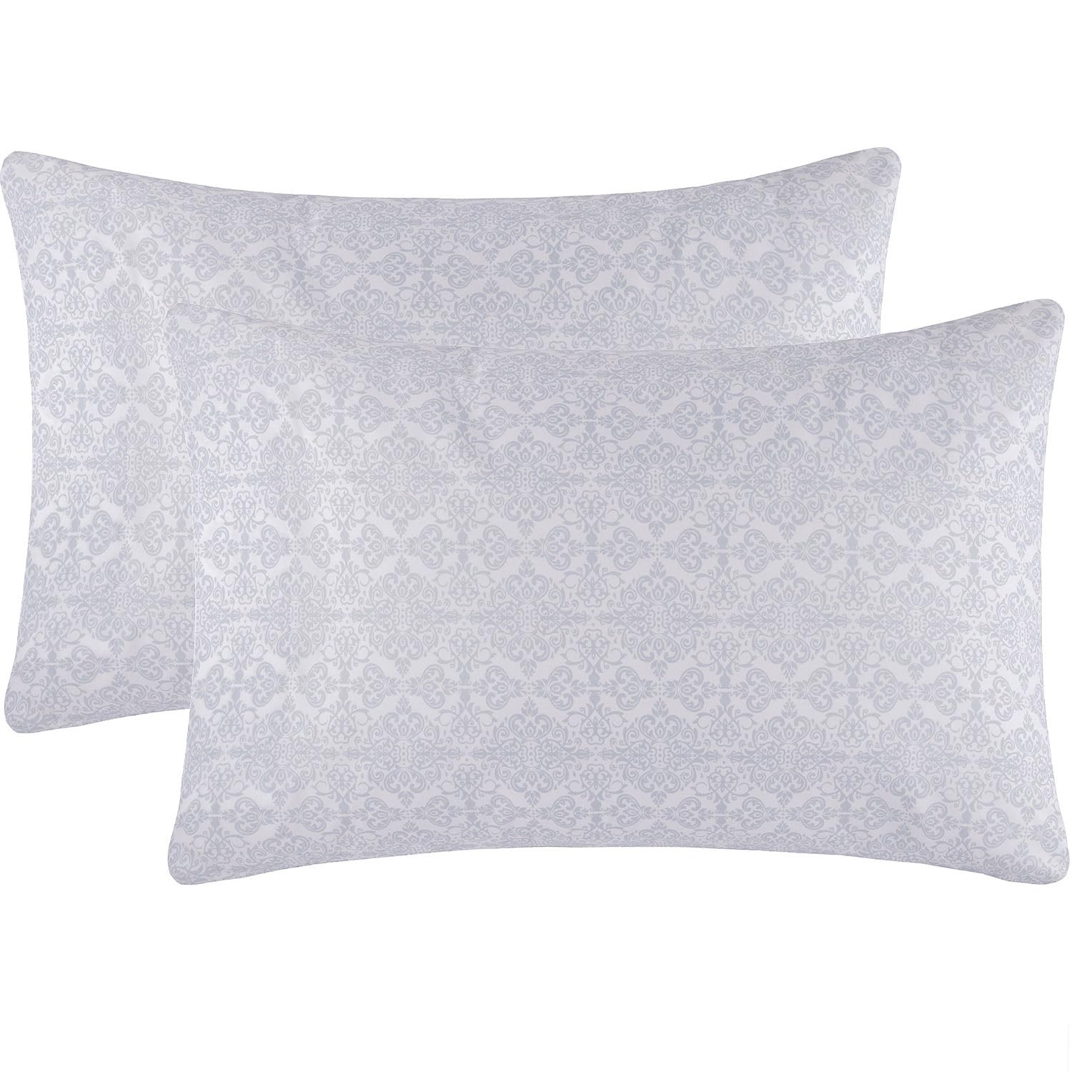 Mellanni Pillow Cases - Luxury, Extra Soft, Cooling Pillow Covers - 2 Pc Iconic Collection Pillowcases - Envelope Closure (Stand