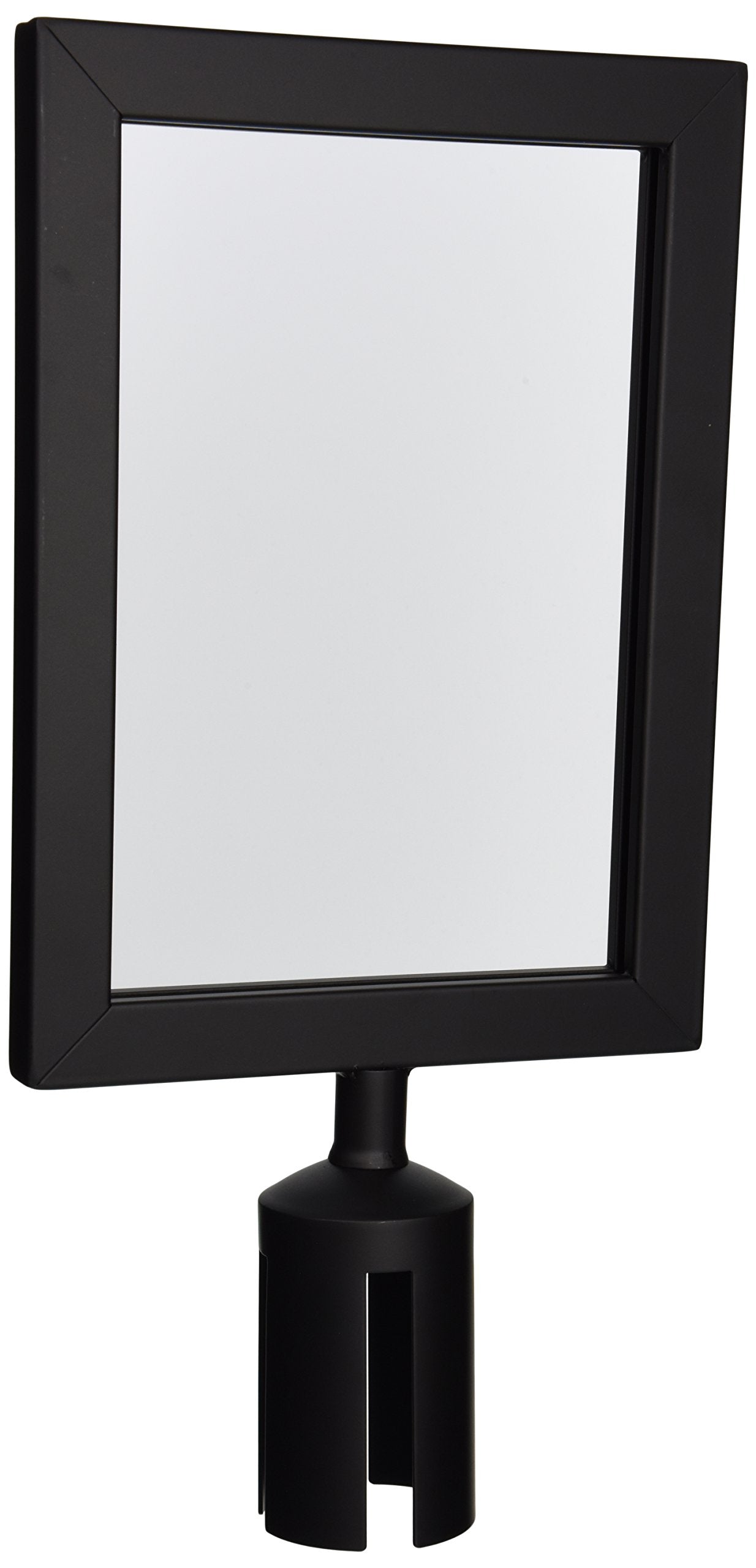 Winco Cgsf-12K Stanchion Top Sign Frame, Black,Medium