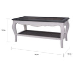 International Caravaninternational Caravan Ashbury Stradivarius Coffee Table Antique White/Black
