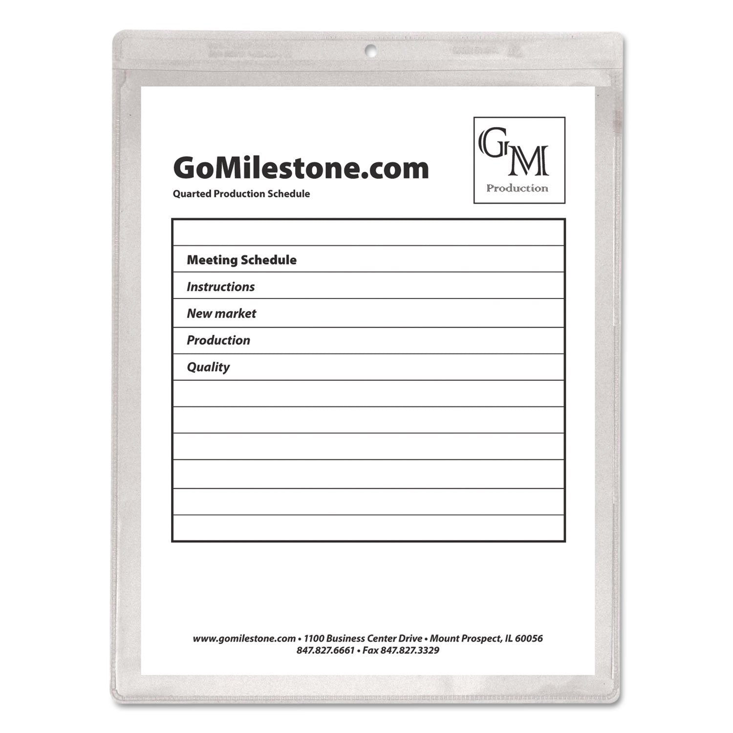 Wholesale Case Of 5 - C-Line Vinyl Shop Seal Ticket Holders-Vinyl Shop Seal Ticket Holder, Vertical,12'X9', 50/Bx, Clear