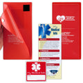 Storesmart - Vial Of Life 10-Pack - Magnetic Easy Open - Magnetic Back - Red - Volmcp502Mb-R-10