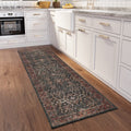 Dalyn Rugs Jericho Jc1 Charcoal 2'6" X 10' Rectangle Soft Runner Rug, Easy Clean, Non Shedding, Bedroom, Entry, Living Room, Dining Room, Kitchen Rug