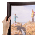 ArtToFrames 17x26 inch Dark Cherry Stain Wood Picture Frame, 2WOM0066-81375-YCHY-17x26