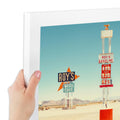ArtToFrames 10x19 Inch White Picture Frame, This 1.25 Inch Custom Poster Frame is Soft White - Comes with Regular Glass and Corr