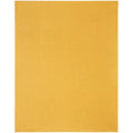 Nourison Essentials Indoor/Outdoor Yellow 9' X 12' Area Rug, Easy Cleaning, Non Shedding, Bed Room, Living Room, Dining Room, Ba