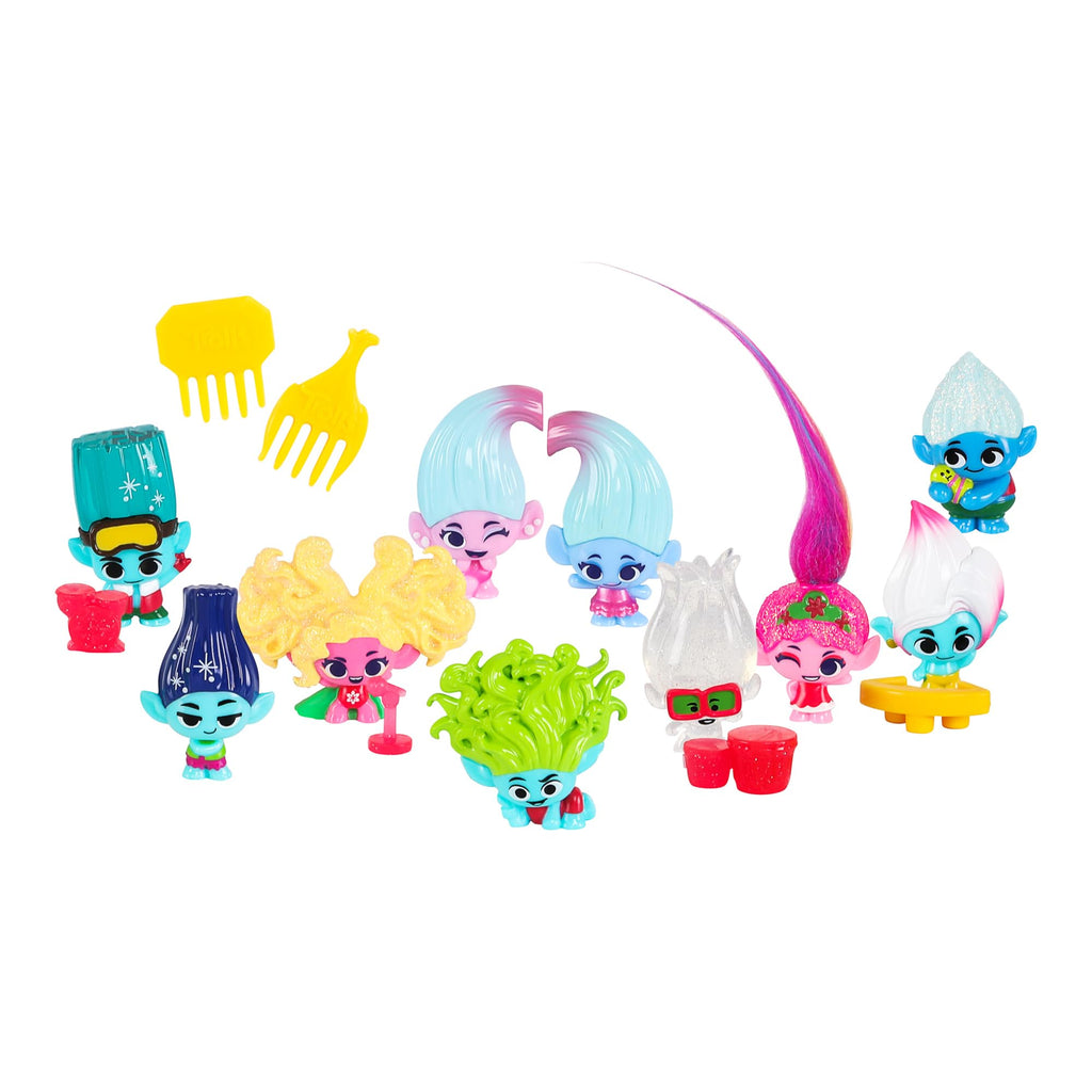 DreamWorks Trolls Band Together Mineez 24 pc Holiday Advent Calendar Multicolor