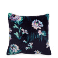 Vera Bradley Women'S Decorative Throw Pillow With Removeable Hypoallergenic Insert, Navy Garden, One Size