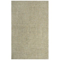 Alora Decor Zion 7'6" X 9'6" Checked/Solid Beige/Ivory Hand-Tufted Area Rug