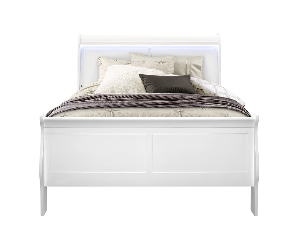 Global Furniture Usa Charlie White Full Bed