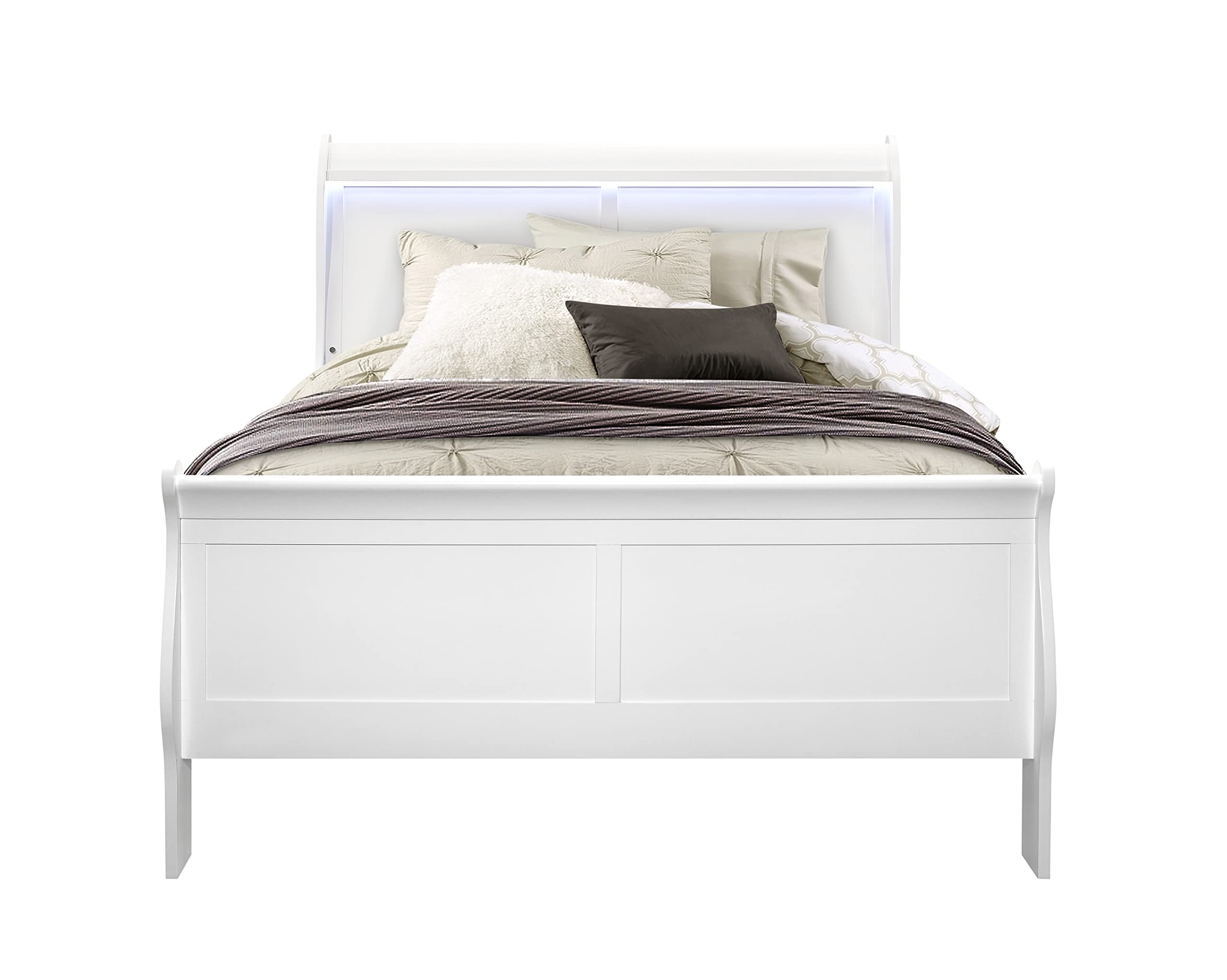 Global Furniture Usa Charlie White Full Bed