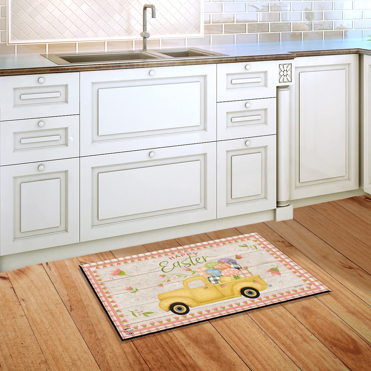 Briarwood Lane Easter Egg Pickup Holiday Doormat Indoor Outdoor 30' X 18'