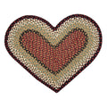 Earth Rugs Rug, 20 by 30, Burgundy/Mustard