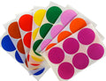 Royal Green Round 2 Inch Sticker 50Mm Dot Labels Colored Circles - Permanent Adhesive Stickers In 8 Colors - 384 Pack