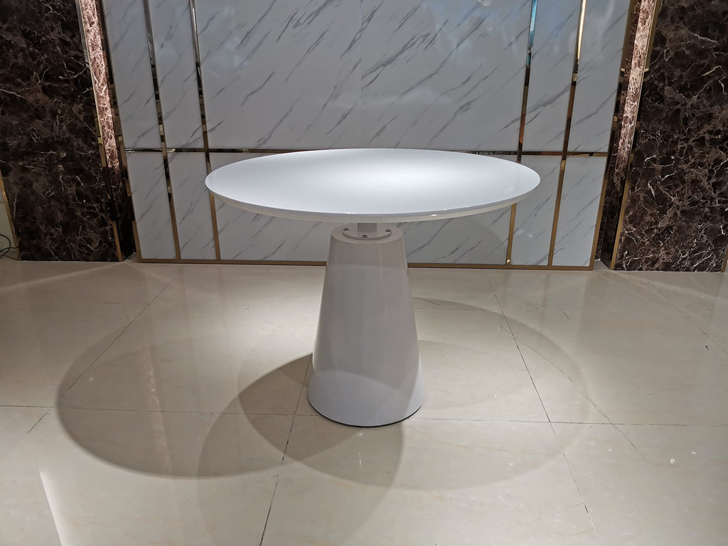 Neos Modern Furniture T335WH-36 Dining Table, White