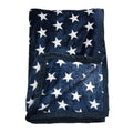 1Ajanta Handloom House Flannel Double Blanket |Comforter For Mild Winter | Blue