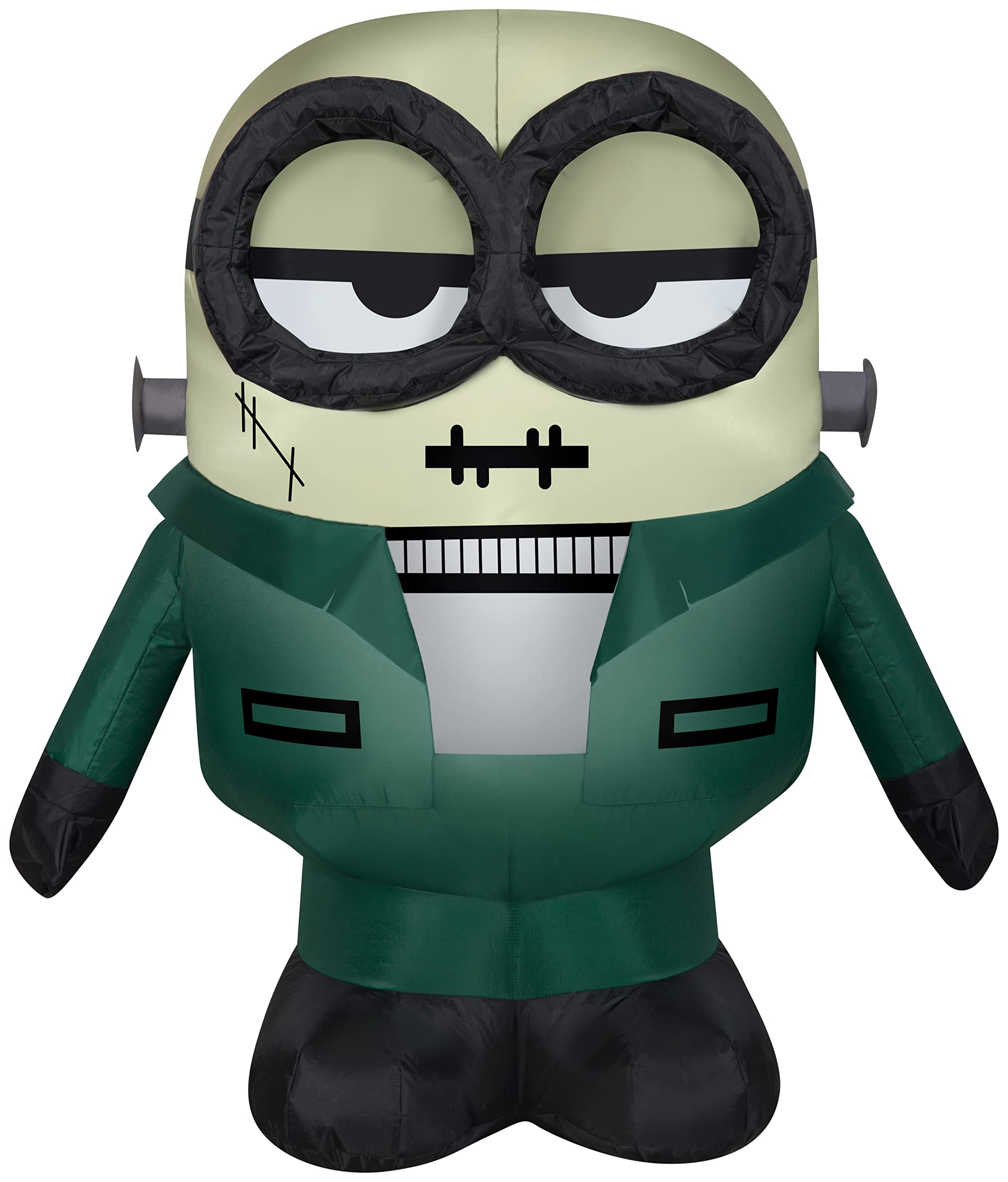 Gemmy Airblown Monster Minion FrankenBob Universal, 3 ft Tall, Multi