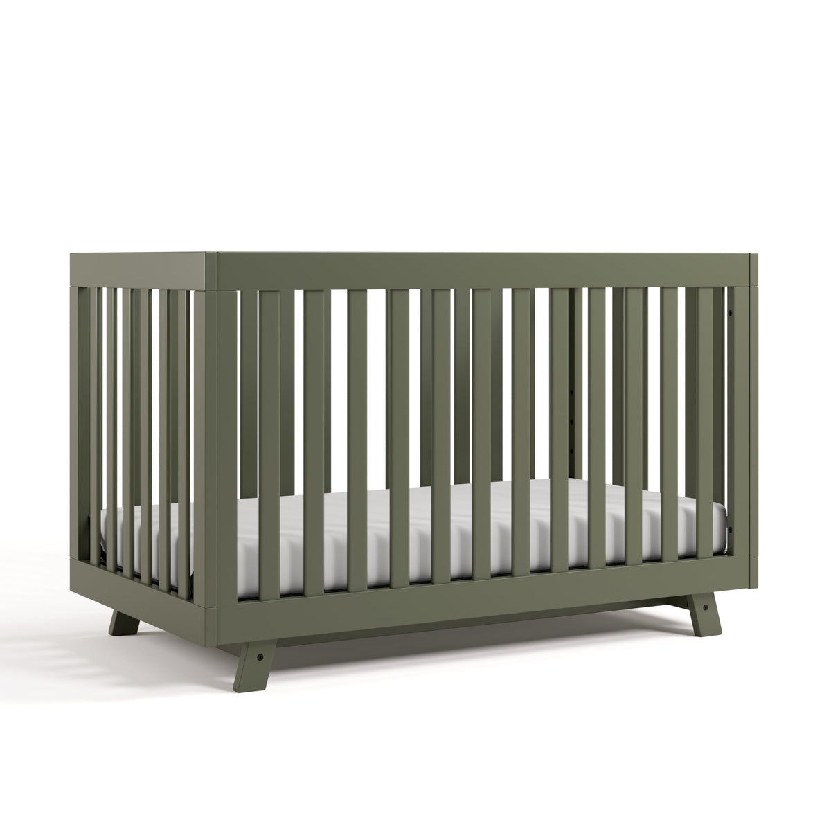 Storkcraft Beckett 3-in-1 Convertible Crib - GREENGUARD Gold Certified, Fits Standard Crib Mattress, Converts to Toddler Bed and